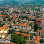 Menikmati Panorama Kota Tuzla dari Atas Bukit